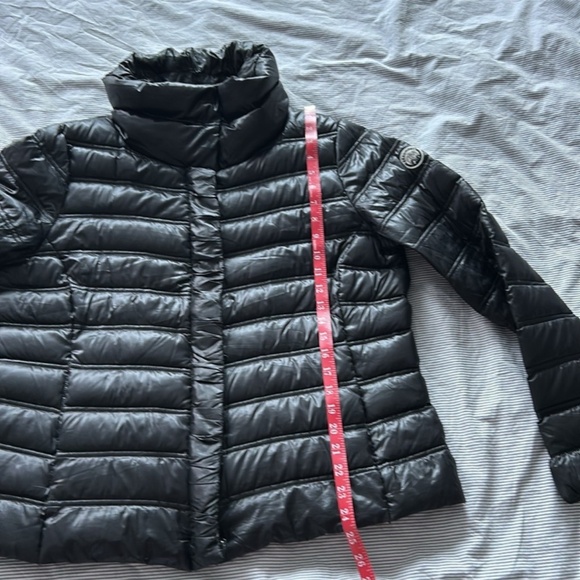 Beaumont like new light real down 🪶 size USA 16, like new jacket black color - Picture 6 of 11